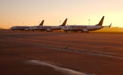 Glohed sommer i vente for Ryanair
