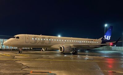 SAS Links første fly er ankommet til København