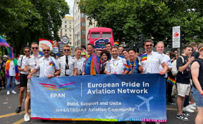 New European Pride Organization Aims to Unite Aviation Professionals Across Europe