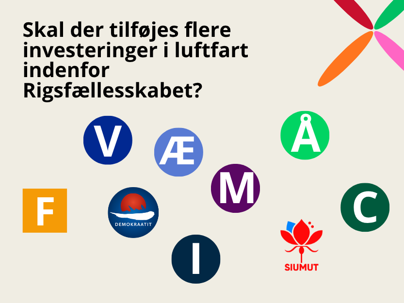 Overblik: Skal der tilføjes flere investeringer i luftfart indenfor Rigsfællesskabet?