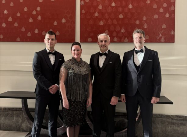 Christian, Jakob og Michael repræsenterer de danske piloter i det internationale samarbejde