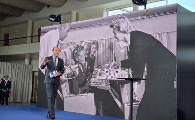 Reportage fra den store SAS-lancering: Store fremtidshåb og få detaljer om ny flyordre