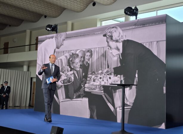 Reportage fra den store SAS-lancering: Store fremtidshåb og få detaljer om ny flyordre