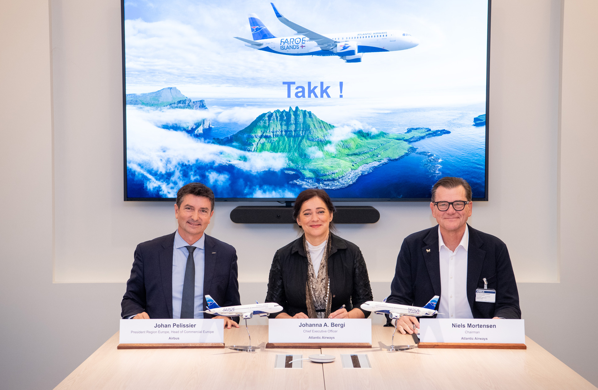 Atlantic Airways investerer i Norden og køber to nye Airbus A320neo